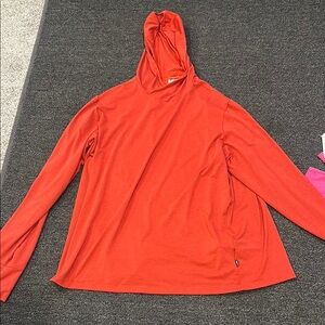 REI Co-op Men's Red Hooded Top